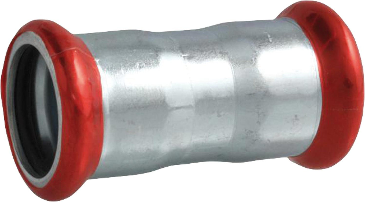 Carbon steel press fitting M-contour sleeve (i/i) 15 mm