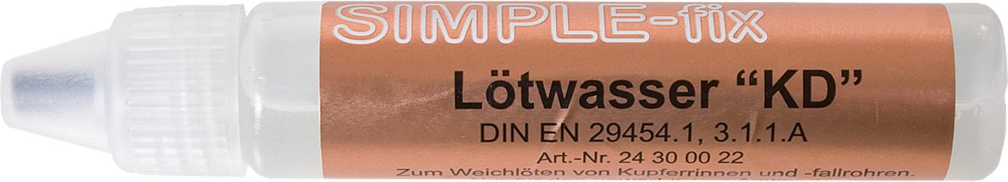 Soldering water "KD" SIMPLE-fix 25ml