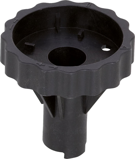 Handwheel for thermometer with drive plate for Easyflow ball valves