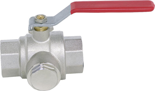 Vanne à bille, filetage femelle x filetage femelle, avec insert filtrant, type 514