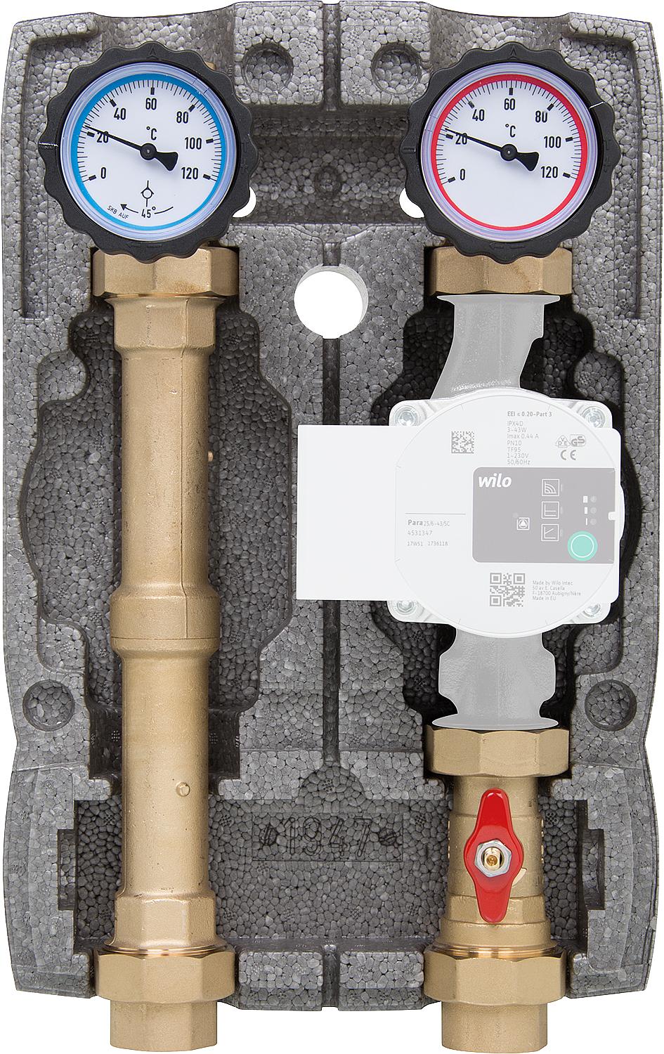 Circuit de chauffage Easyflow DN25 (1") non mélangé 