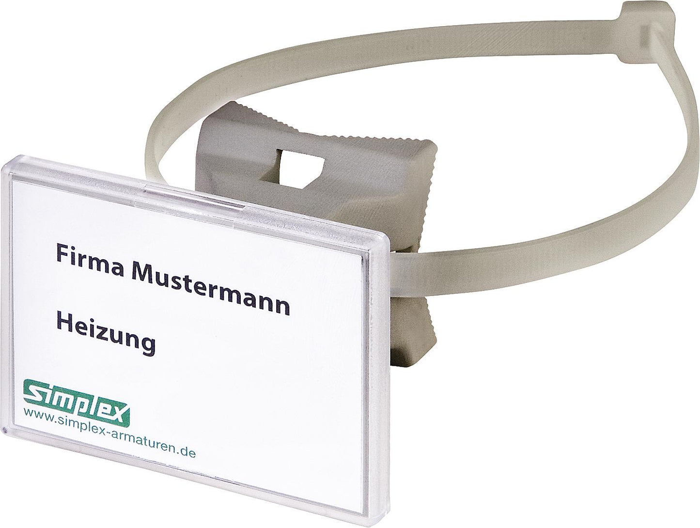 Quick sign holder 70x50.8, quick-release strap