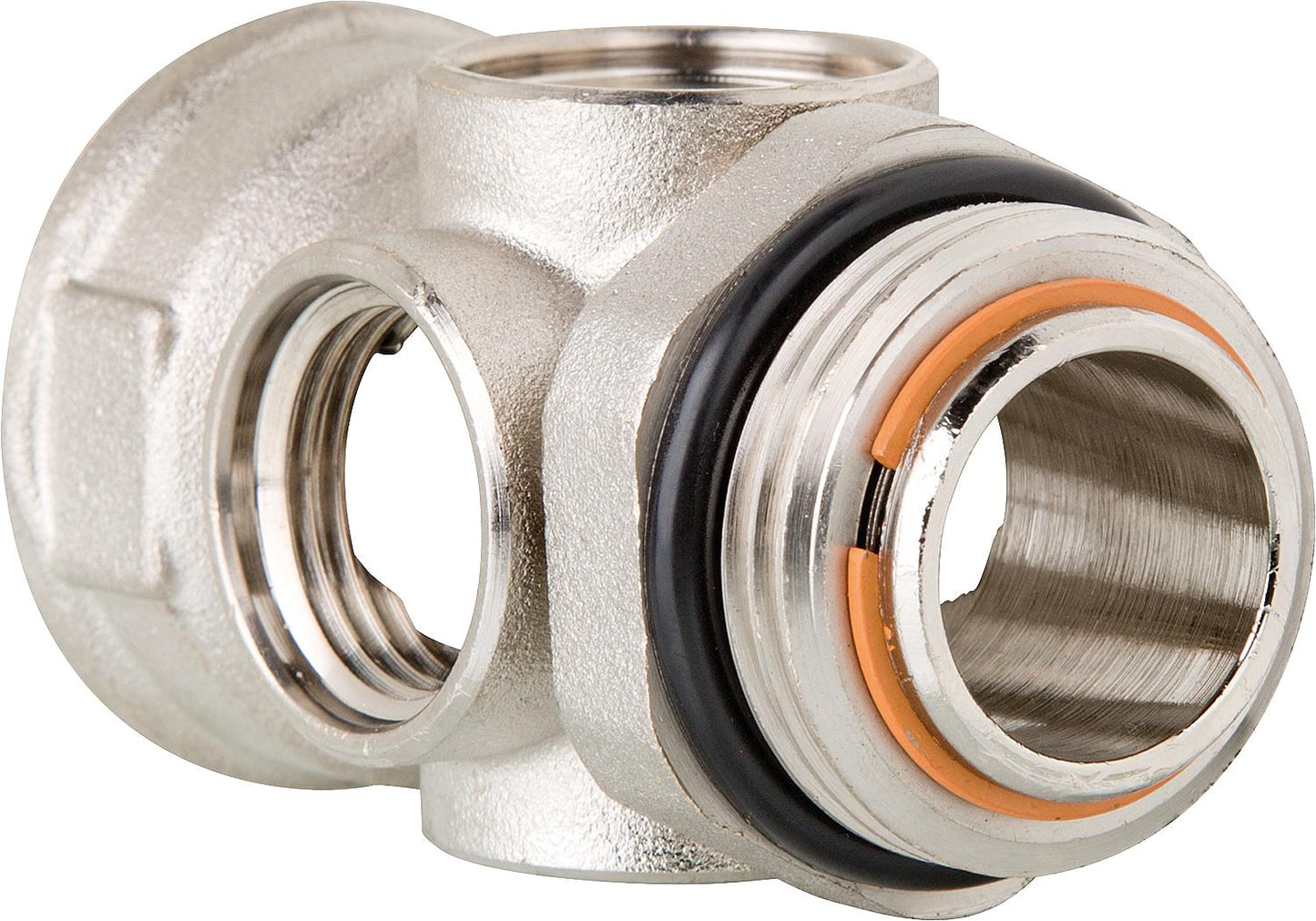 DN 25 self-sealing connector with 3 1/2" connections