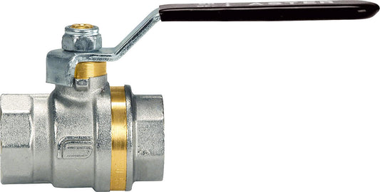 Kugelhähne, IG x IG, mit Stahl-Hebel