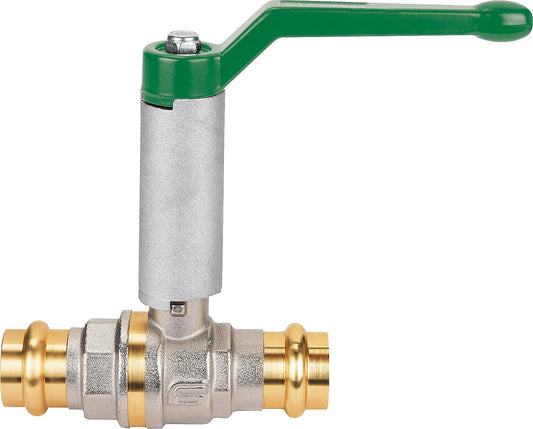 Kugelhähne, Press x Press, mit Aluminium-Hebel