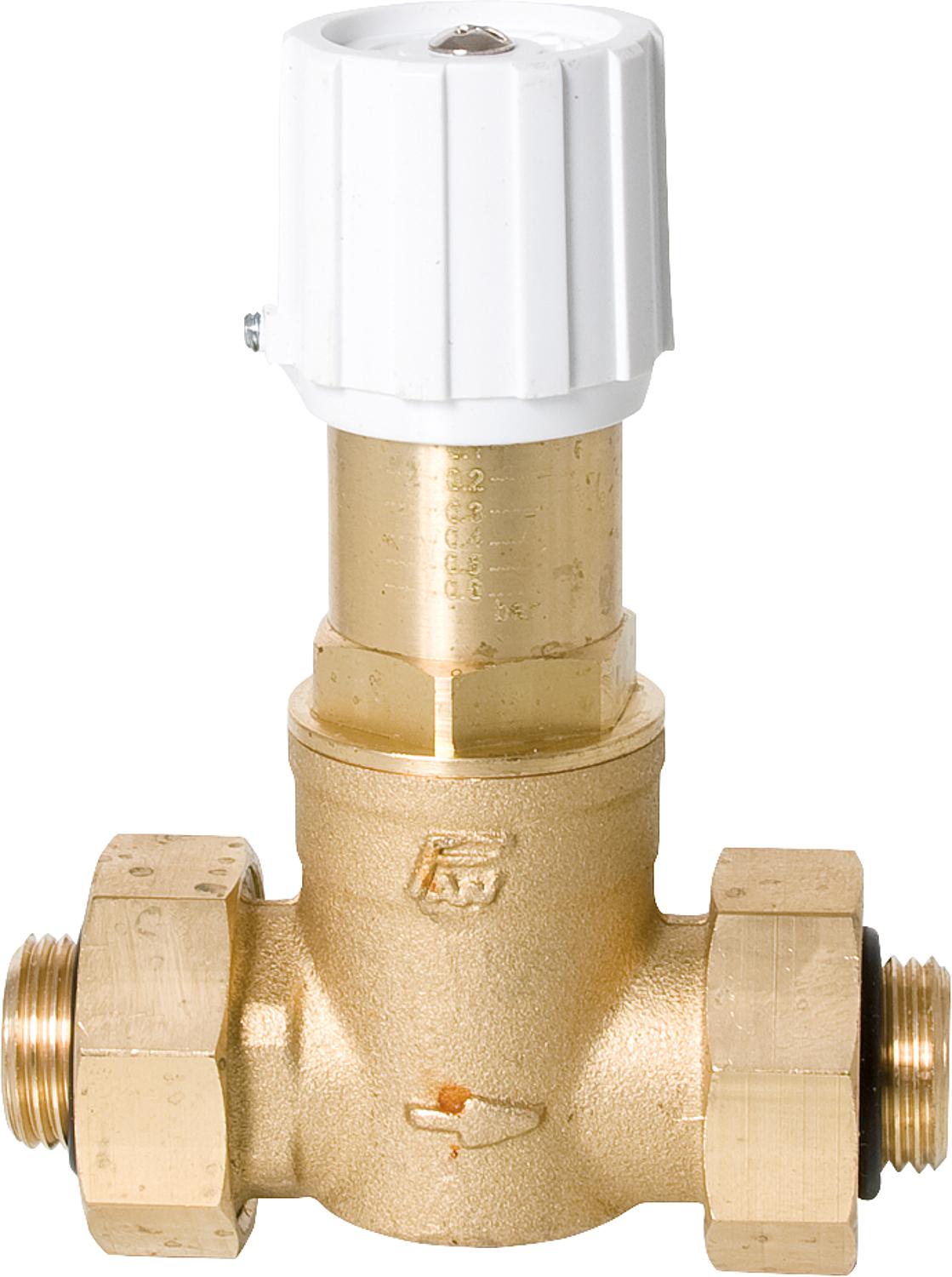 Overflow set DN25, adjustment range 1-6 mWs