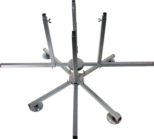4-arm pipe reel for pipe clips up to 600 m