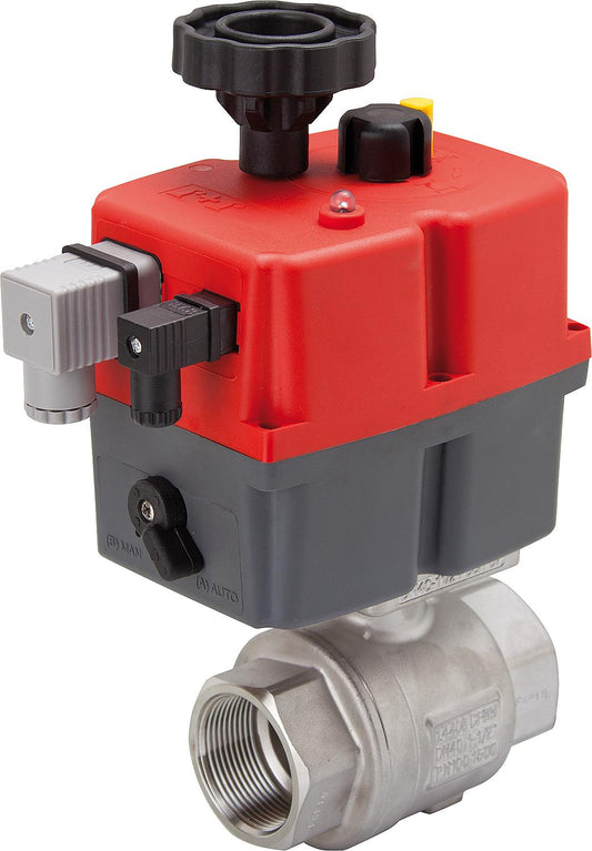 2-Wege Elektrokugelhahn, gerade Ausführung