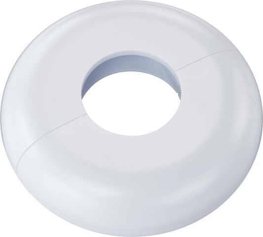 Single rosette type Milan signal white - similar to RAL 9003 - 15 mm