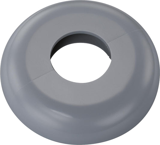 Single rosette type Milan window grey - similar to RAL 7040 - 15 mm