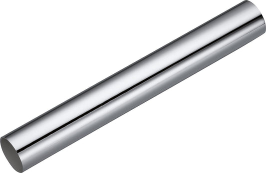 Slotted protective tube, chrome polished, 27mm