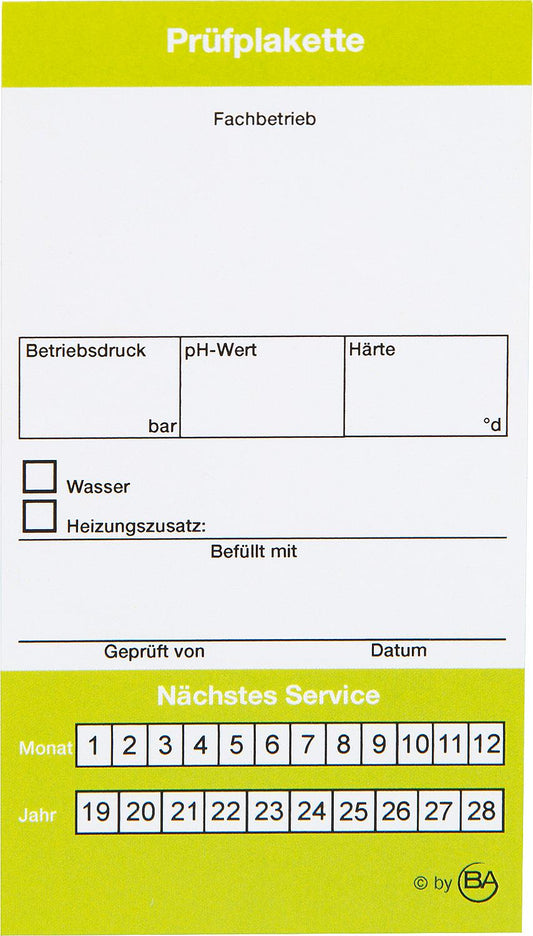 Einzelartikel für Heatcheck-Prüfkoffer (90 017 90)