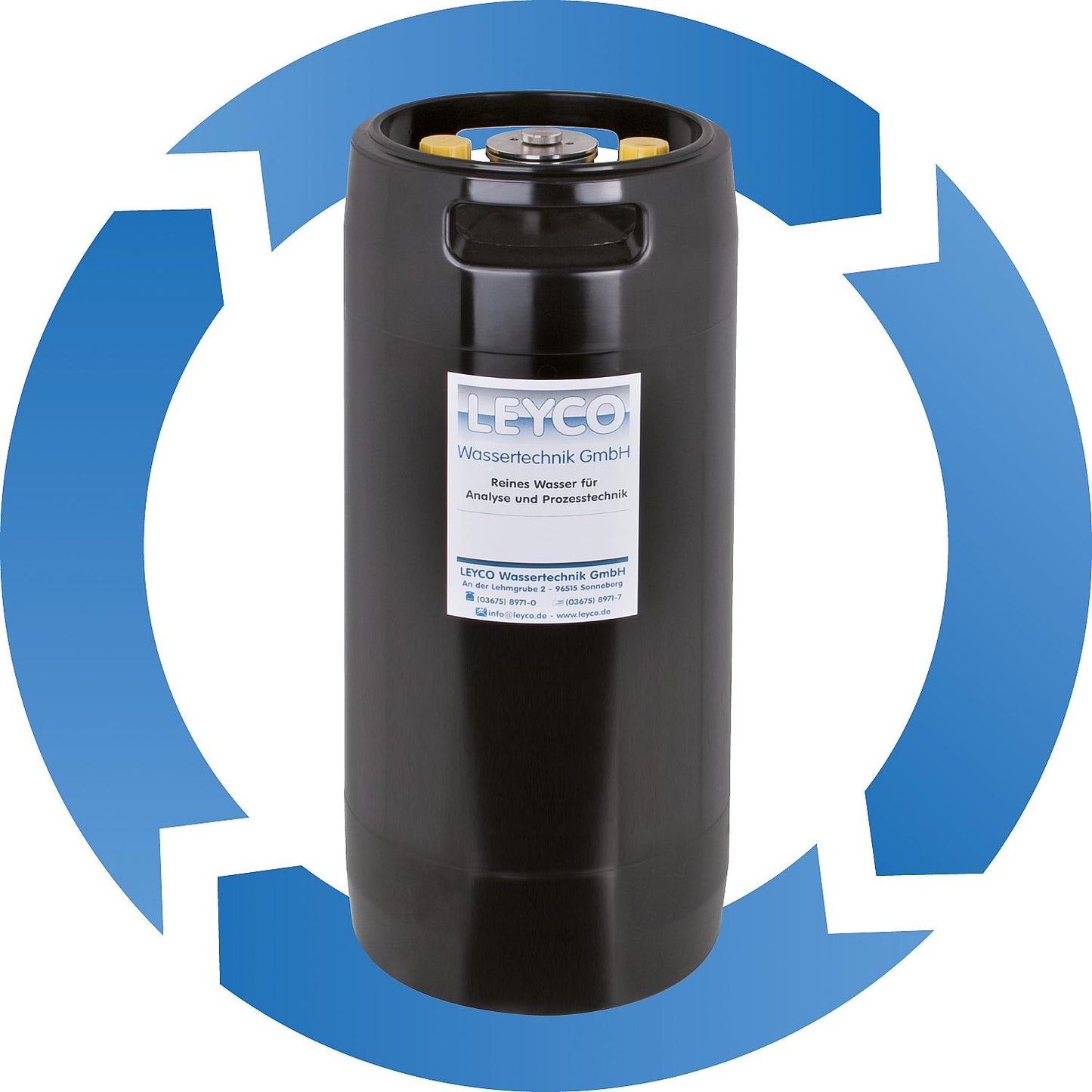 Regeneration Leyco for the HLA 3000 VE, demineralizer for the German region