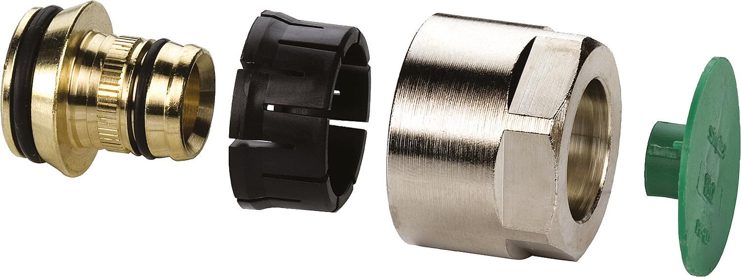 Connection set F3-n 20x2-3/4'' SW27 nickel-plated