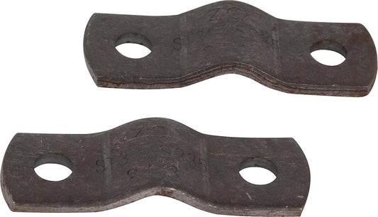 2-teilige Rohrschelle mit abge- rundeten Enden, Form A, DIN 3567 Stahl, DN 15 x 22 mm