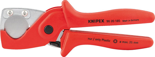 Knipex PlastiCut® hose and protective tube cutter, length 185 mm