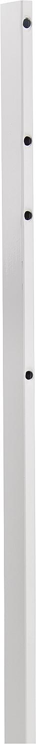 Standfix uprights, Standfix 35x10mm, powder-coated white, length 560mm