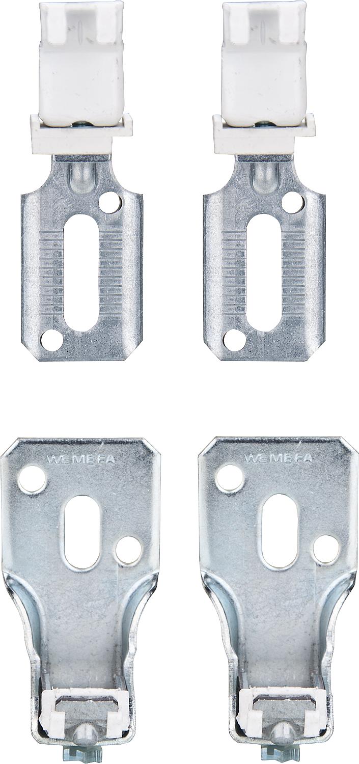 Uni.- Befestigung für Kompakt- und Plattenheizkörper ohne Aufhängelaschen, zur Montage über dem Abdeckgitter