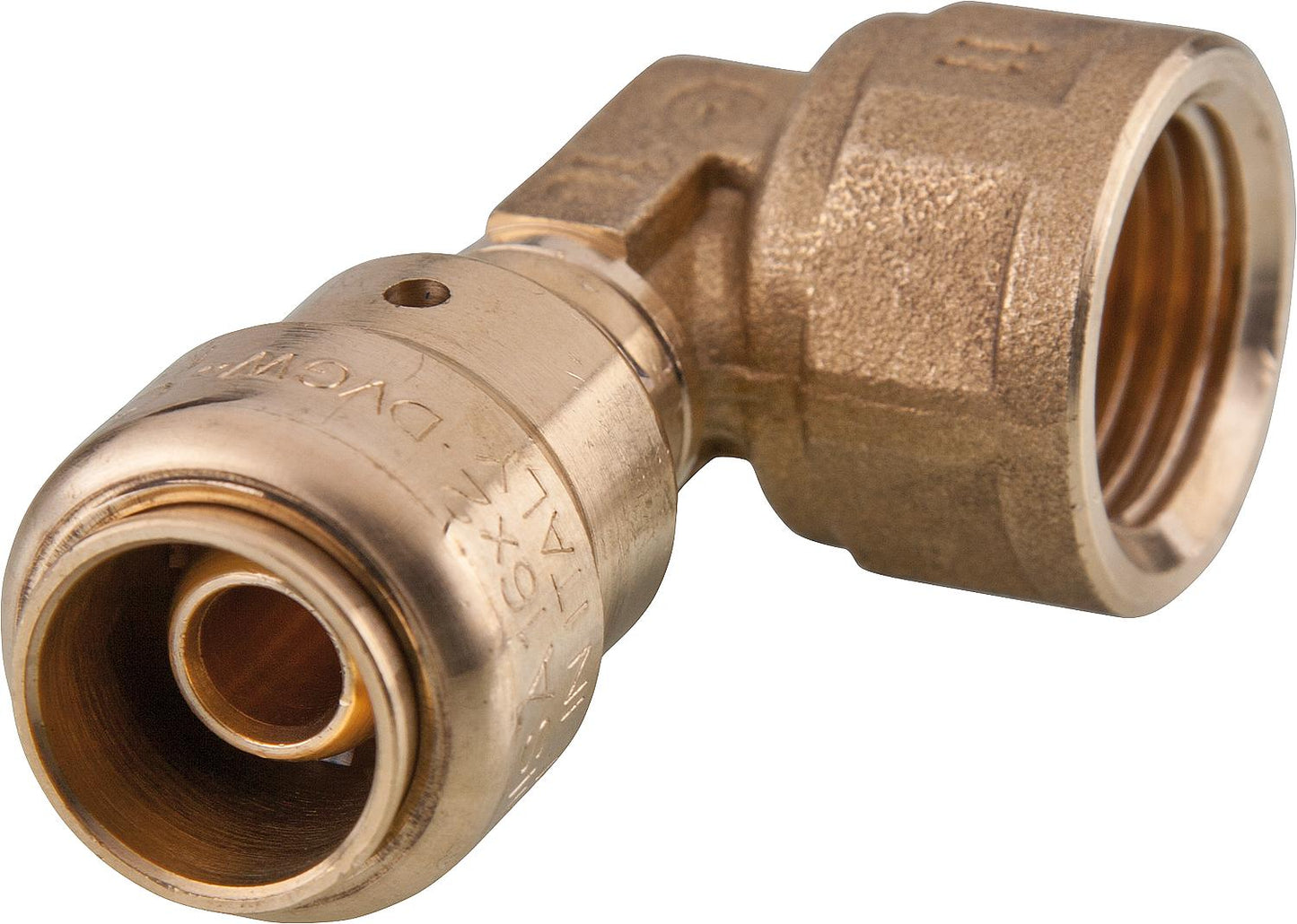 Pronto Fit connector system, transition angle with IG 90° 16x2mm - 1/2"