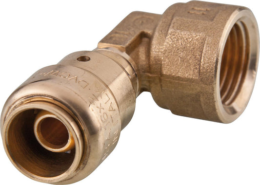 Pronto Fit connector system, transition angle with IG 90° 16x2mm - 1/2"