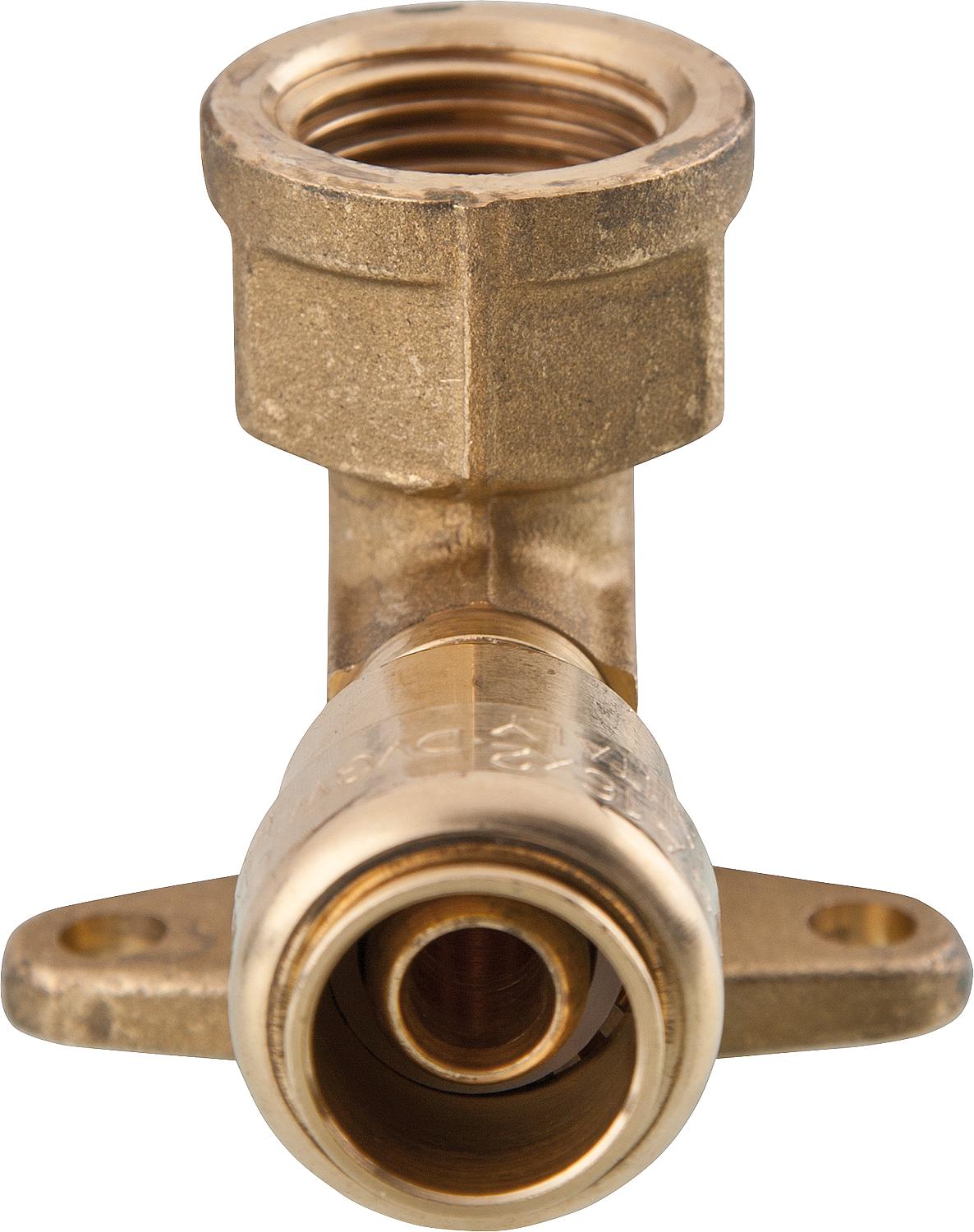 Pronto Fit connector system wall bracket IG 90° 16x2 - 1/2" H=39 mm