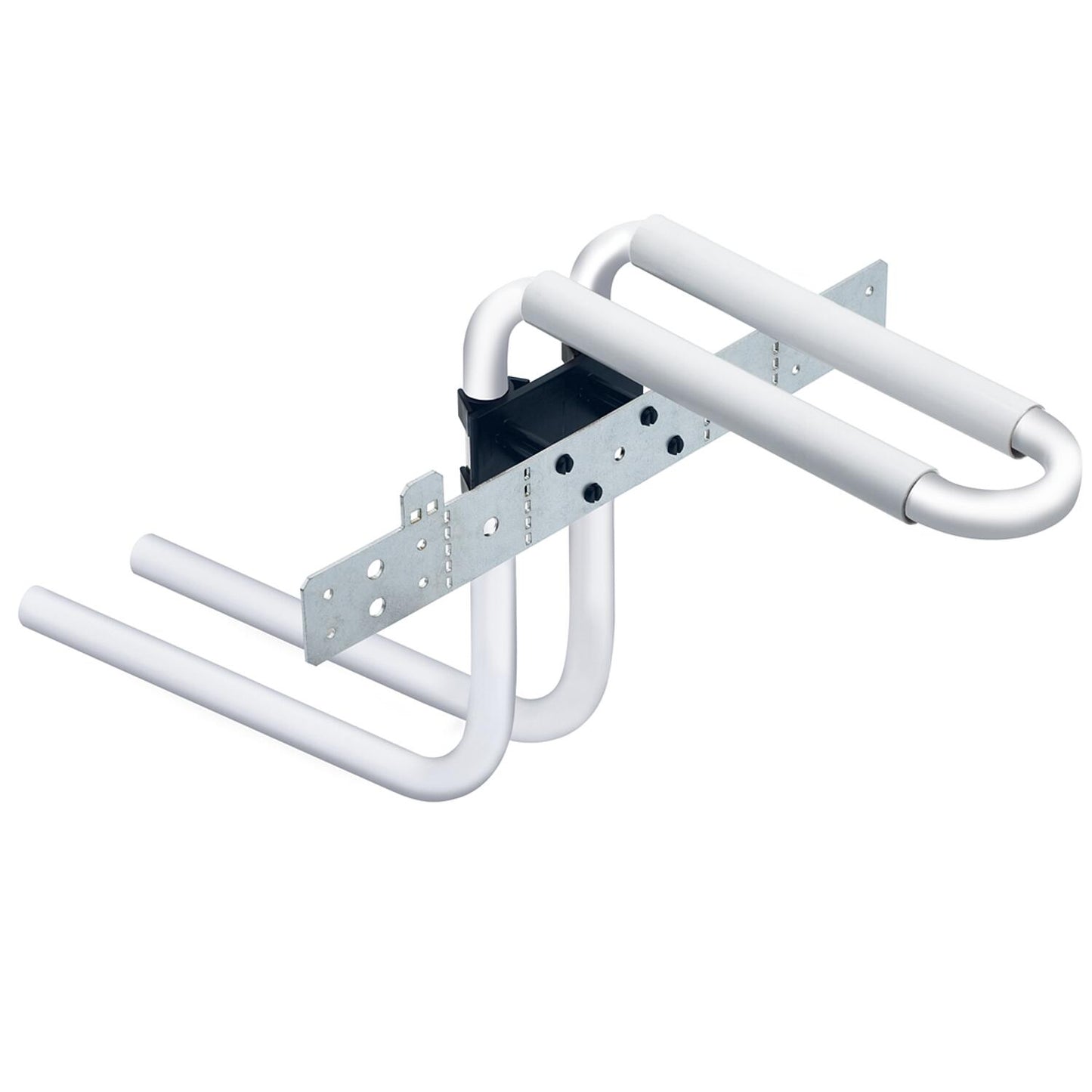 Wandanbindung mit Rohrbogeneinheit aus MSV Rohr 16 x 2,0mm, Höhe 200mm in S-Form ohne Isolierung