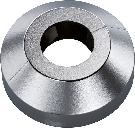 Single rosette type Munich chrome satin finish - 15mm