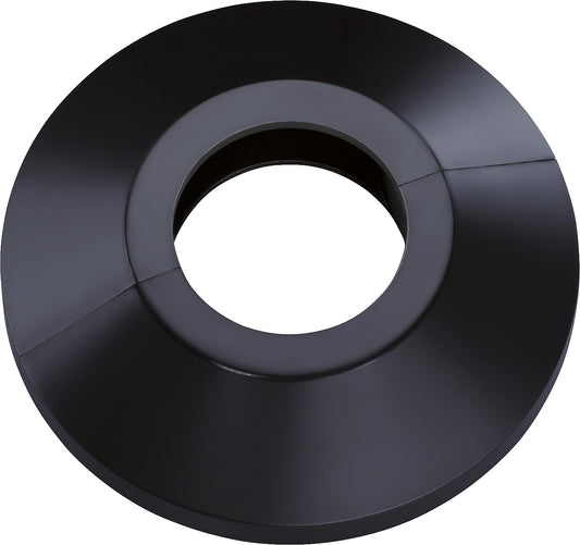 Single rosette type Stockholm black grey - similar to RAL 7021 - 16mm