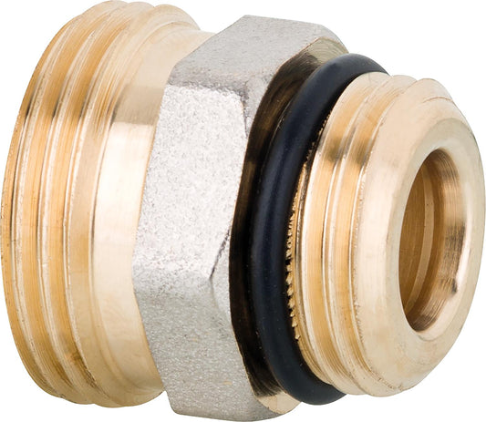 Connection nipple DN 15 (1/2") x DN (3/4") Eurocone