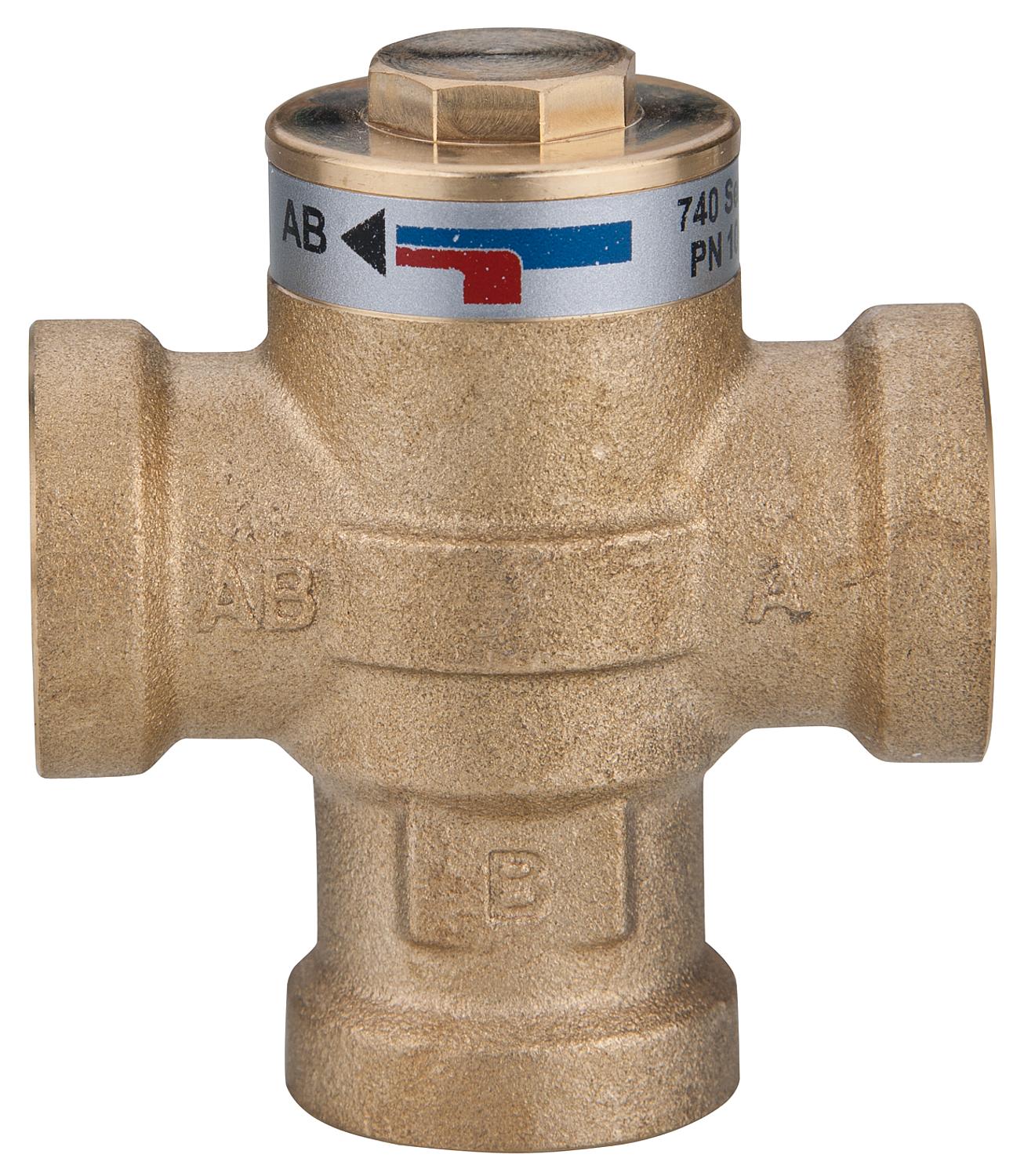 Easyflow Wood 740 return lifting valve 45°C, DN20 (3/4"), IT