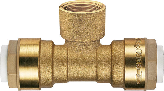 Steckfitting Itap-Fit T-Stück mit Abgang IG, 14mm x 1/2" x 14mm