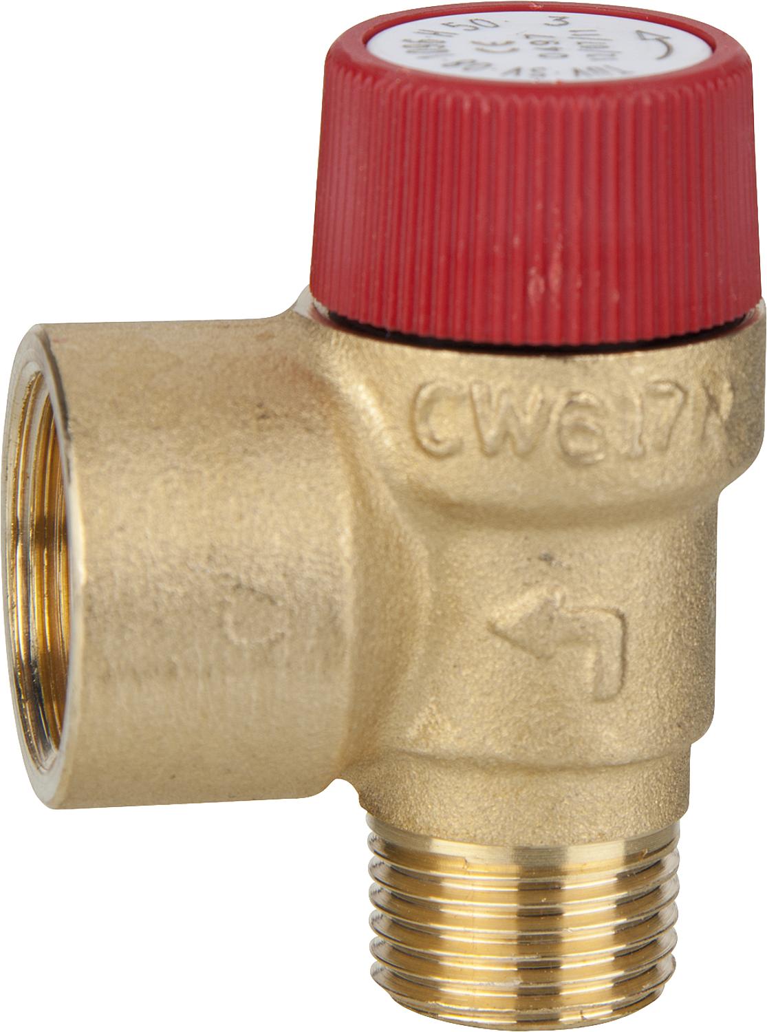 Safety valve 3 bar 3/4" elco