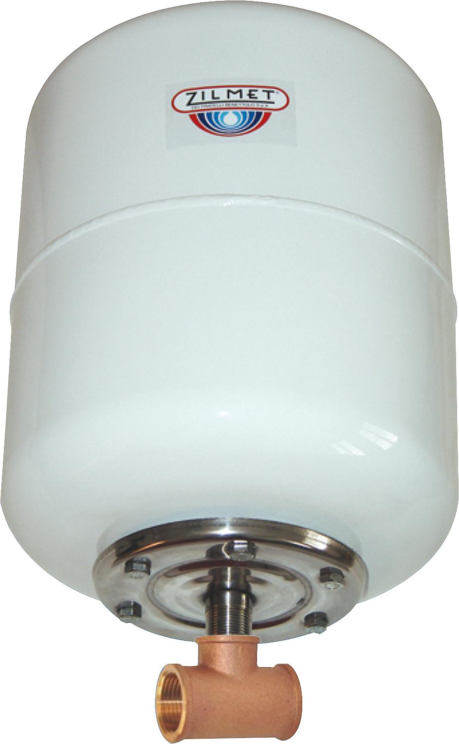 Expansion vessel (without R) drinking water Hydroflex, 8 Ltr., G 3/4", DVGW tested