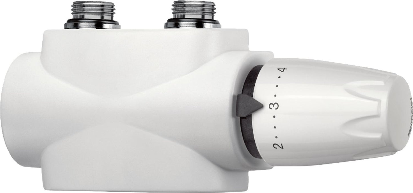 Bloc de vannes IMI Multilux 4-Set DX, pour fonctionnement à un ou deux tubes, DN20 (3/4"), blanc RAL 9016