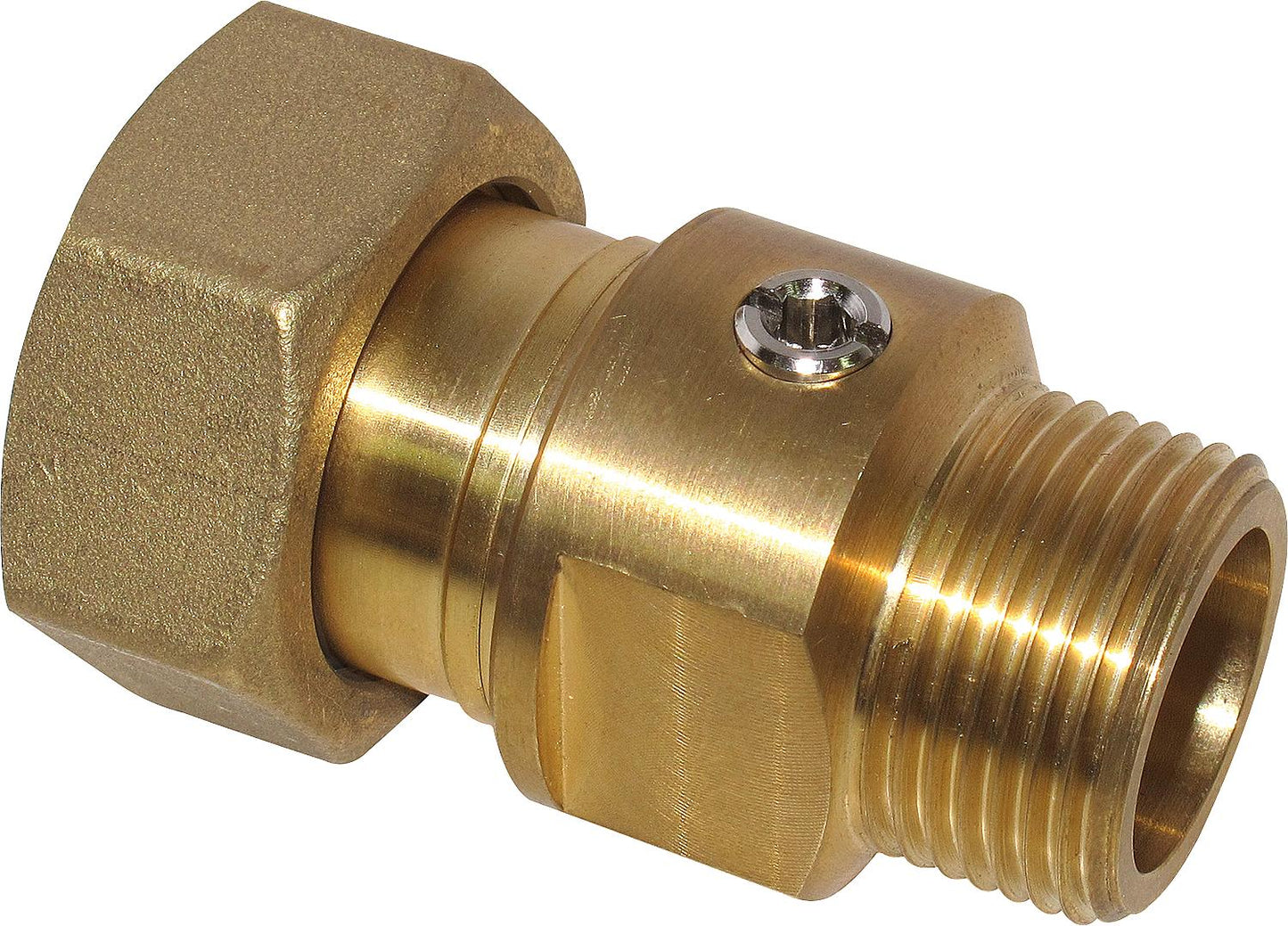 Vanne d'arrêt à bille Easyflow DN20 (3/4") AGxDN25 (1") ÜMW