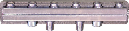 Easyflow type HV60/90 heating circuit manifold including insulation, for 2 heating circuits DN20 (3/4")