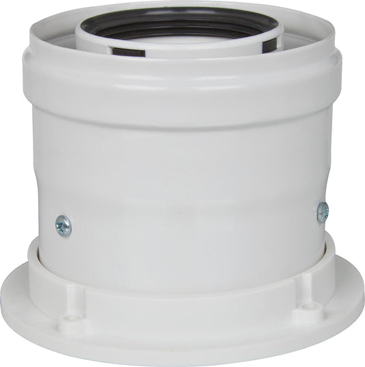 Raccord de chaudière à gaz d'échappement 60/100 pour fonctionnement indépendant de l'air ambiant