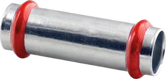 Carbon steel press fitting V-contour sliding sleeve 15 mm