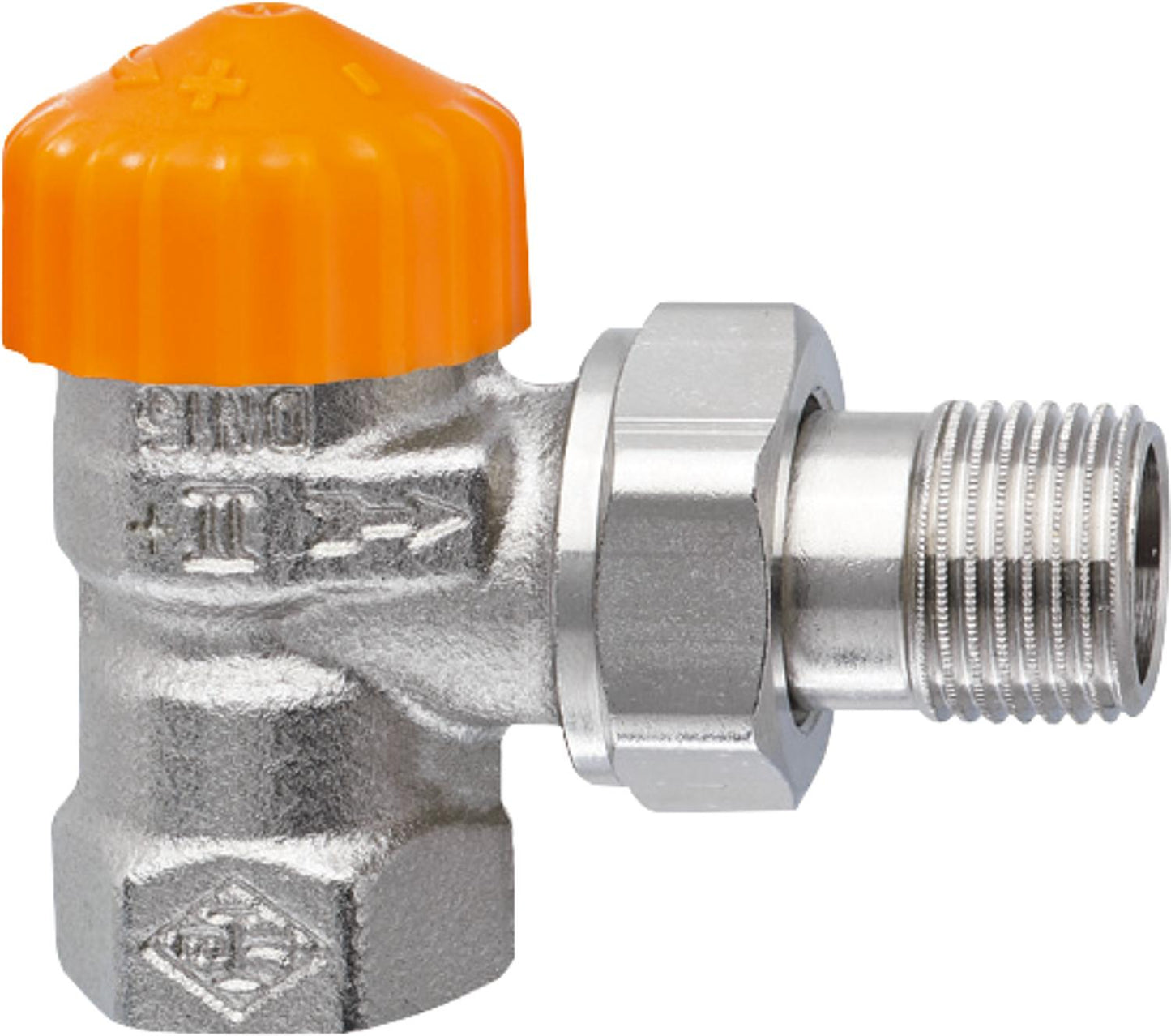 Thermostatic valve body IMI Heimeier Eclipse, DN10(3/8"), corner shape