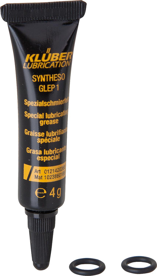 O-Ring-Satz passend zu Kugelhahnspindel 1!, inkl. 4g Spezialfett