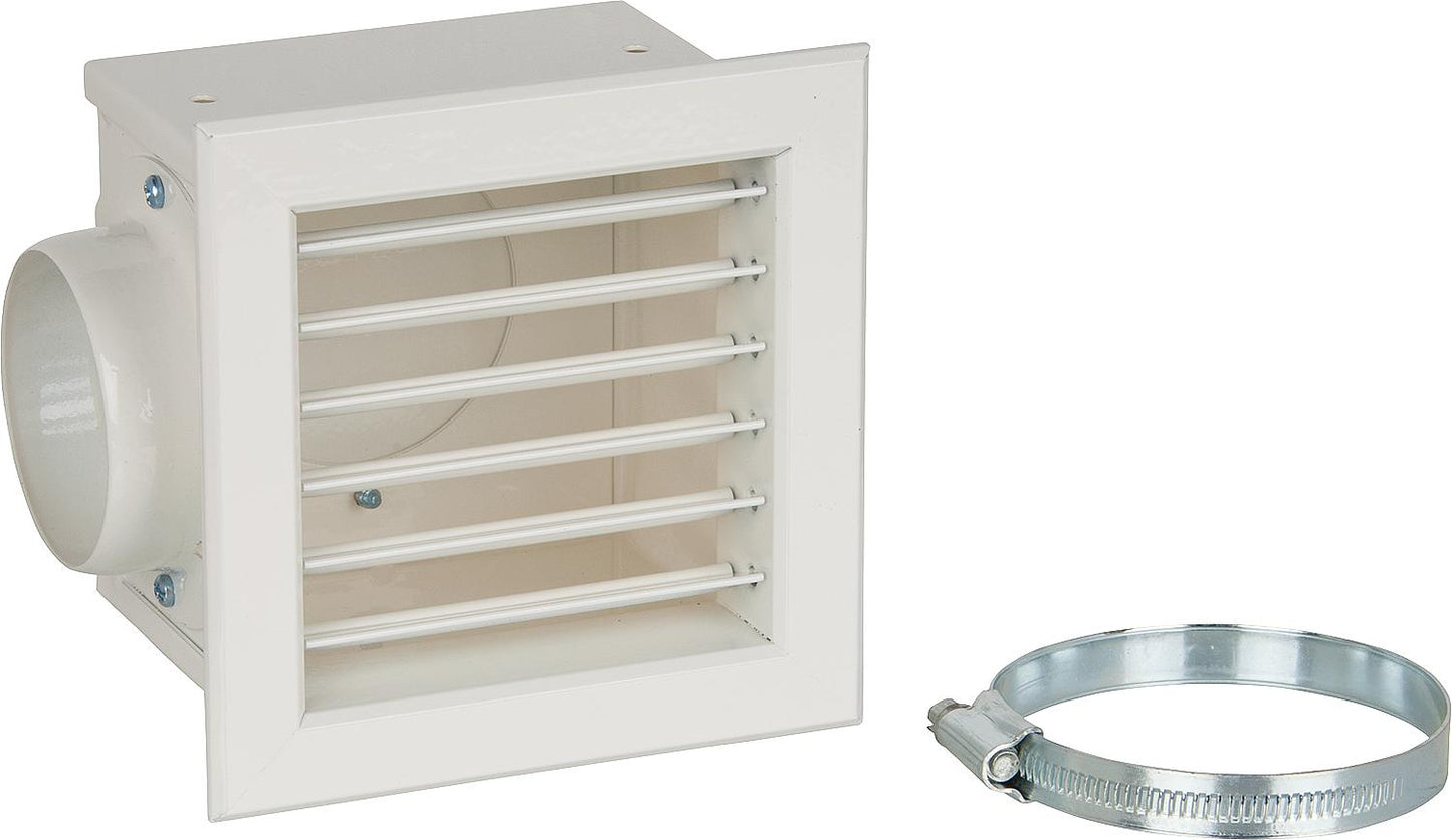 Bouche d'aération Multi 12 Comfort Air, blanche, multidirectionnelle, 120 x 120 mm