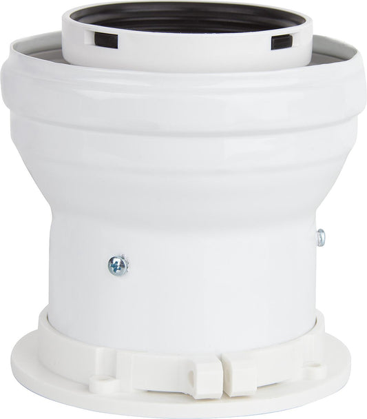 Raccord de chaudière à gaz d'échappement 80/125 pour fonctionnement indépendant de l'air ambiant