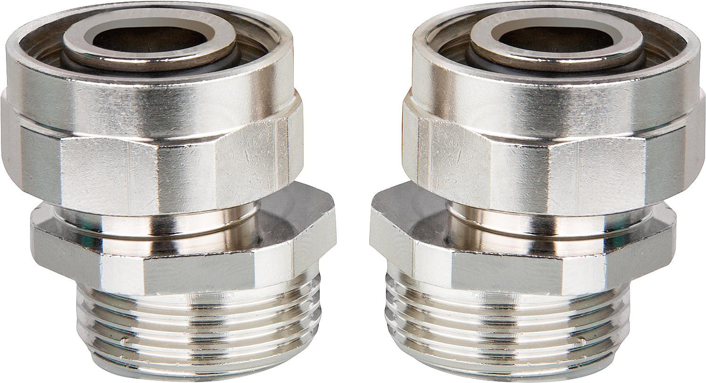 S-connection set G3/4" x G3/4" Center distance min. 40/50 - max. 60/50 Heimeier 1354-02.362