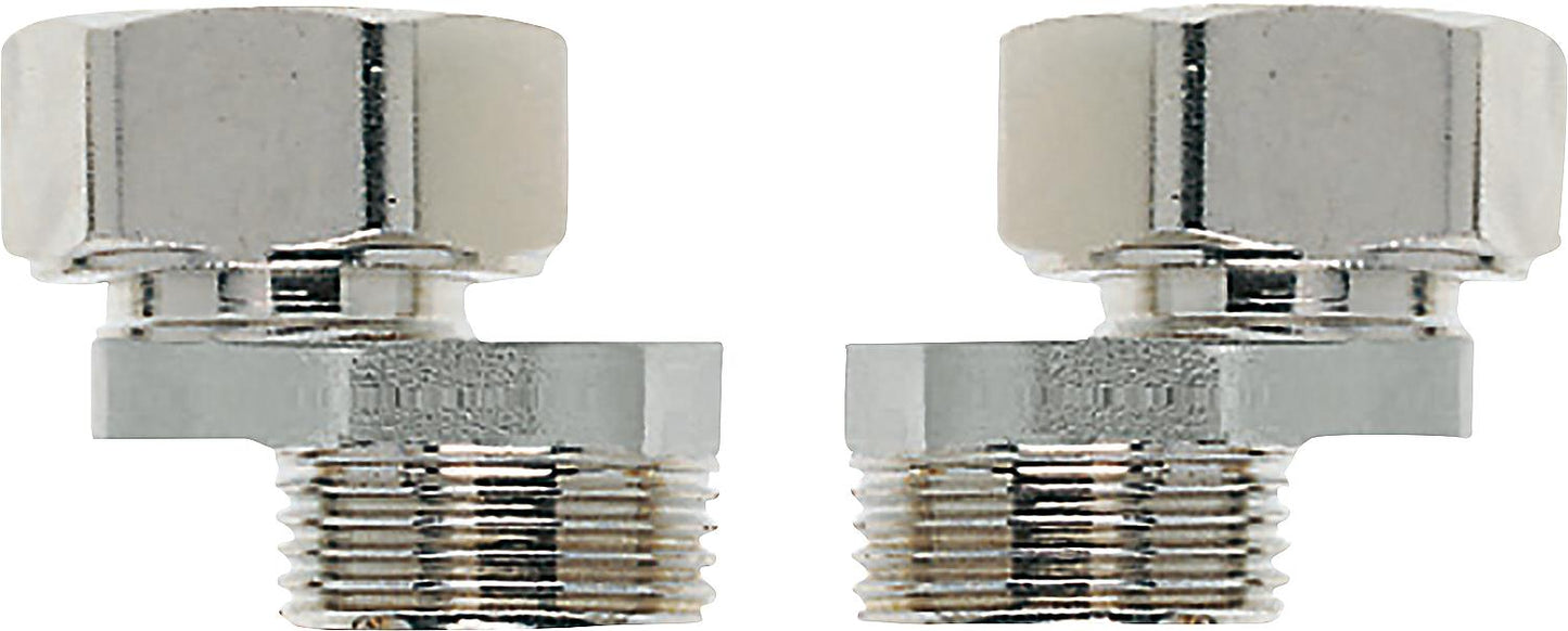S-connection set G3/4" x G3/4" Center distance min. 40/50 - max. 60/50 Heimeier 1354-02.362