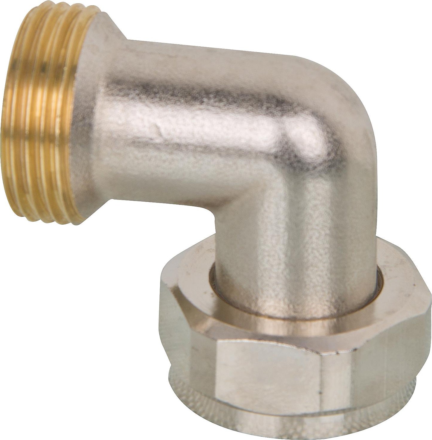 Elbow for valve coupling DN10 = M22x1.5 x M22x1.5 Heimeier 50 702-510