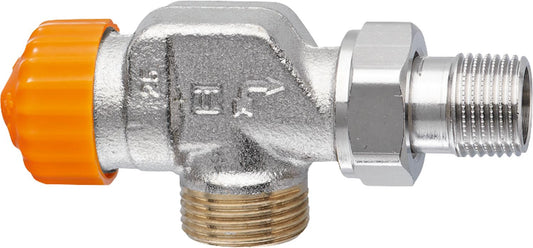 Thermostat-Ventilunterteil IMI Heimeier Eclipse DN15(1/2")x G3/4"AG, Axial
