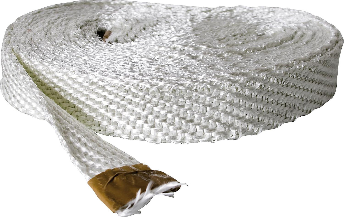 Asbestos-free fabric tape 10x3 mm fiberglass, pack size = 10 meters