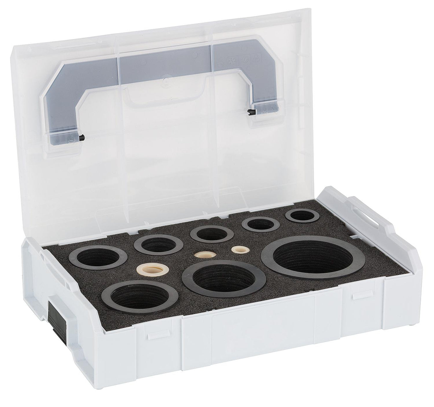 197-piece set of sealing kits for drinking water applications, in L-Box mini TPE, EPDM
