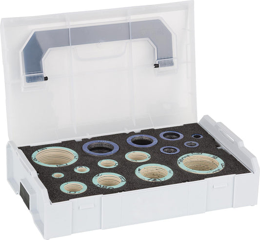 Sealing assortment for heating/solar systems, 270-piece set in L-Box mini HD, Premium XP