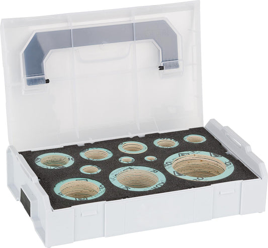 HD sealing assortment, 198-piece set in L-box mini HD seals